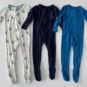 Kyte BABY 3 Zippy Pajama Bundle Size 12-18M